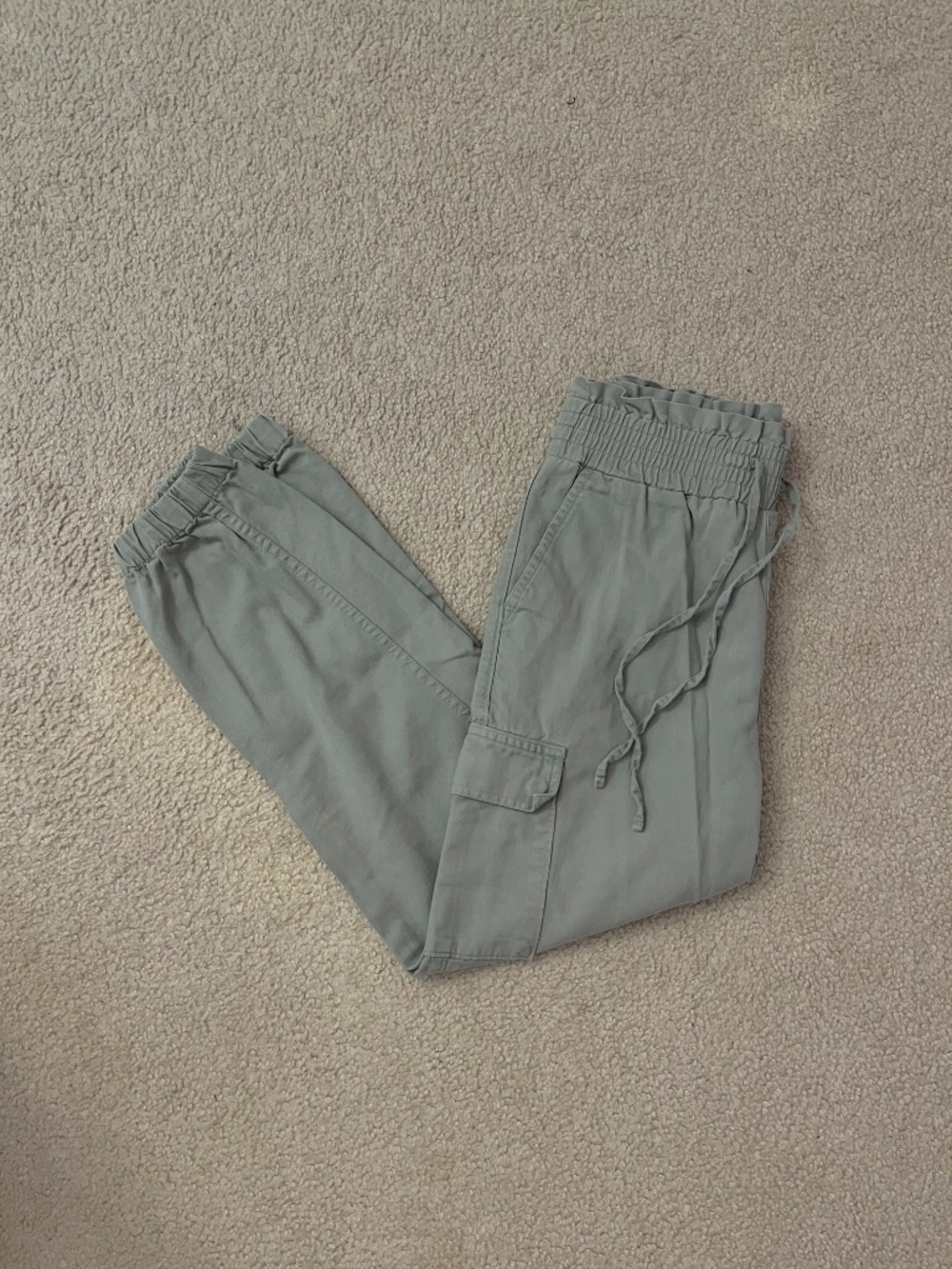 Green Cargo Joggers